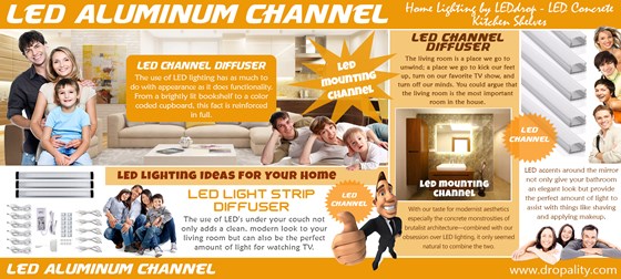 Led light strip diffuser: LED Light Strip Diffuser